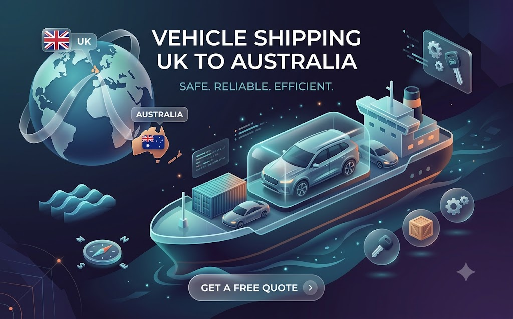 Vehicle Shipping UK To Australia